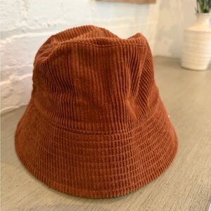 GAP Brown Corduroy Bucket Hat